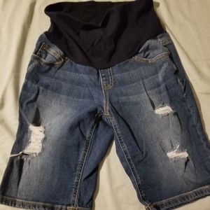 Motherhood maternity bounce back shorts